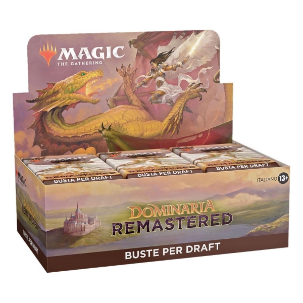 magic-the-gathering-dominaria-remastered-Draft-Booster-Display